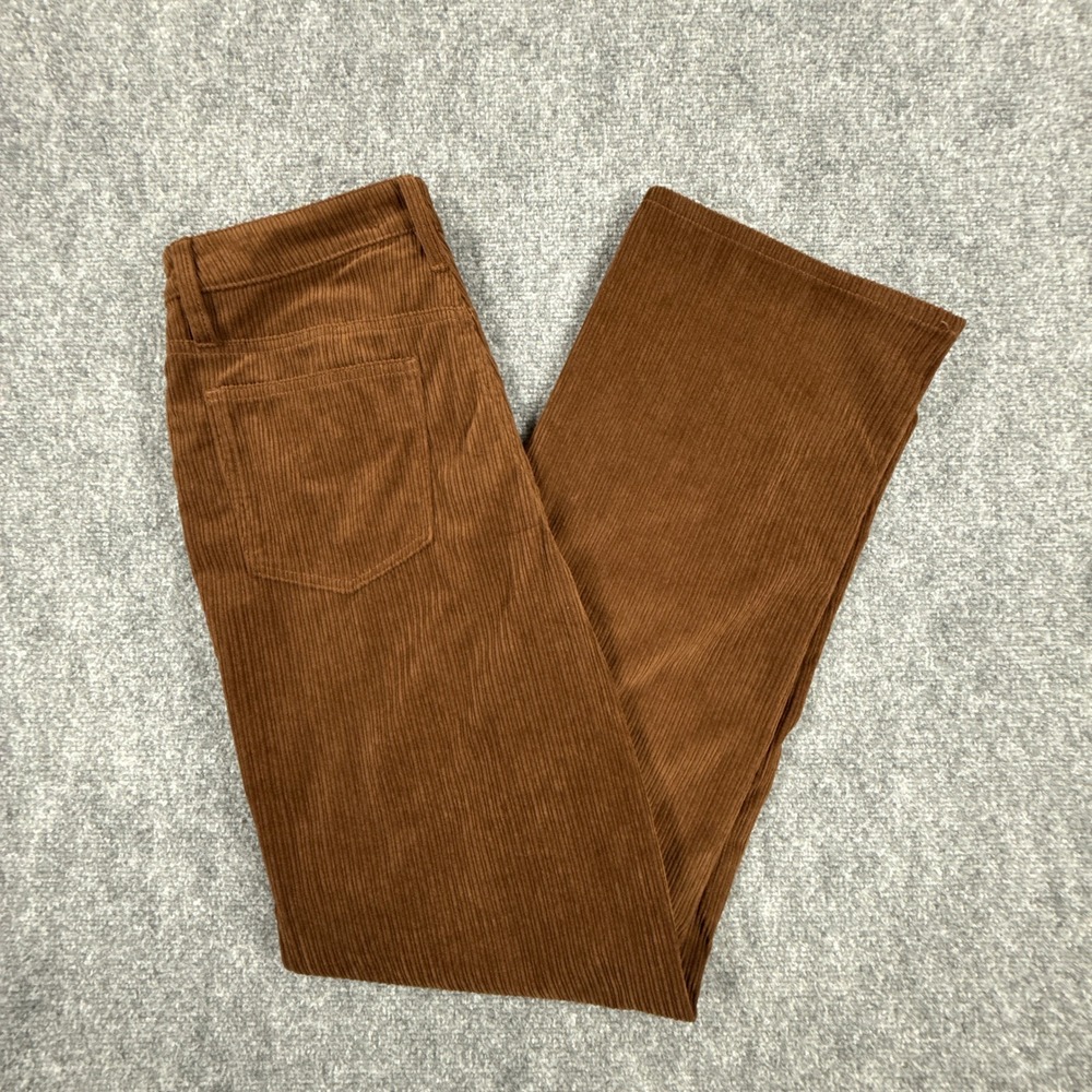 Indigo Rising Brown Womens Size 7 Corduroy Wide Leg High Rise Pants